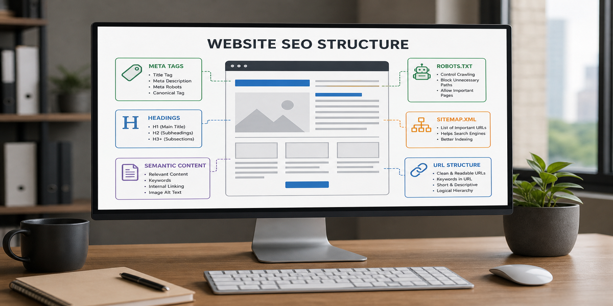SEO при разработке сайта: техническая оптимизация, структура и контент